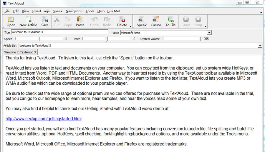 TextAloud MP3 v4.0.57