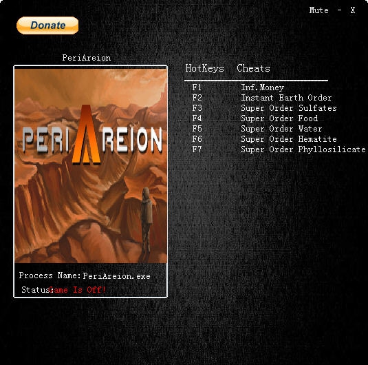 近访火星七项修改器 v2.4