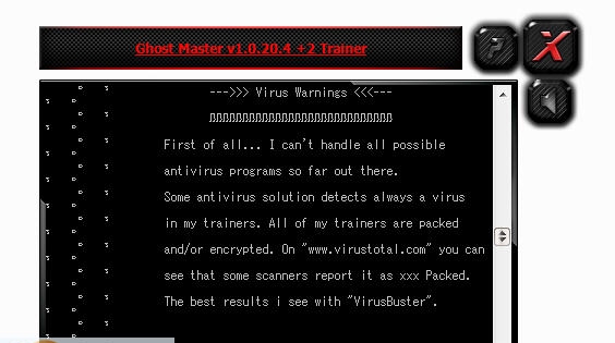 鬼魂大师两项修改器 v3.5