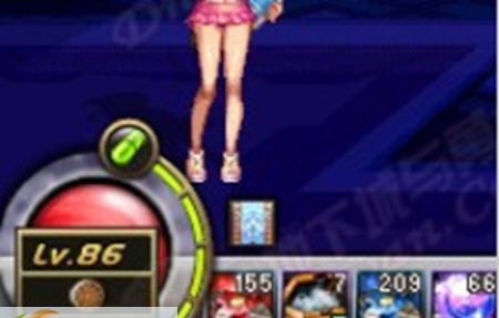 DNF界面补丁斩月4s界面圆形血槽修复名誉红X v2.5