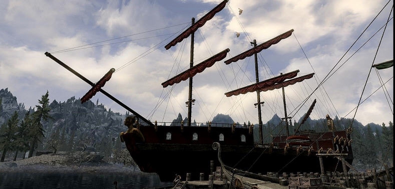 上古卷轴5天际定制斯嘉丽号游船MOD v2.8