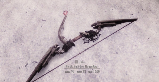 上古卷轴5天际诺德狙击弓MOD v2.4