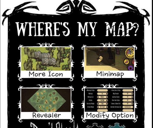 饥荒海难综合地图图标mod v2.7