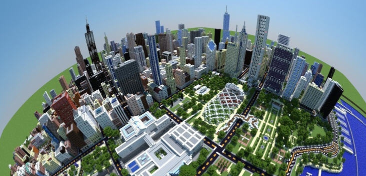 我的世界芝加哥城地图存档 v2.3