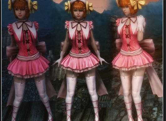 上古卷轴5天际魔法少女全套服饰MOD v2.5
