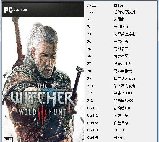 巫师3石之心修改器 閸忋劎澧梫1.3