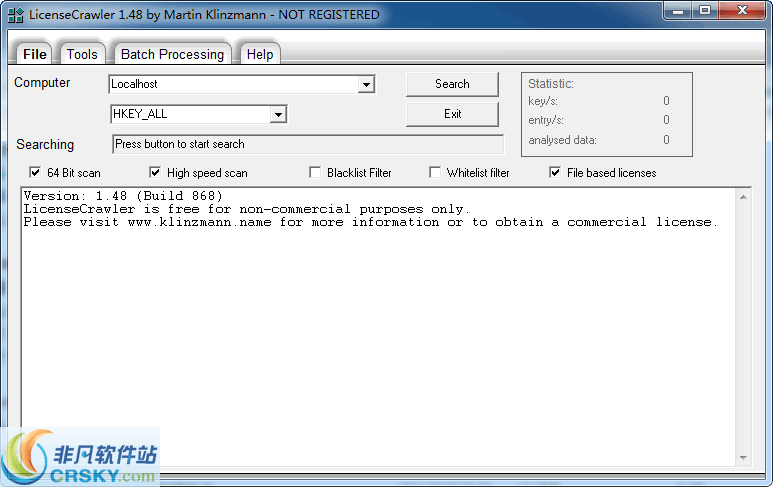 License Crawler v2.1.2425