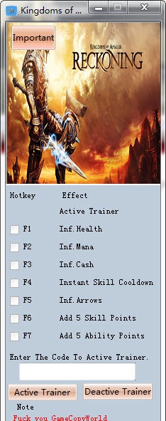 阿玛拉王国惩罚七项修改器 最新v1.6