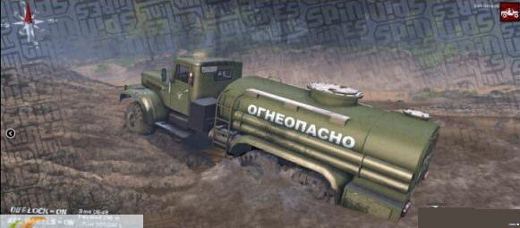 旋转轮胎燃料运输车MOD v2.5