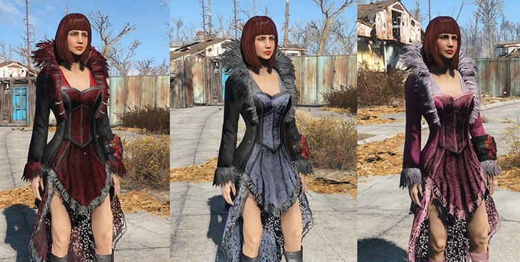 辐射4羽毛贵妇装MOD v2.4