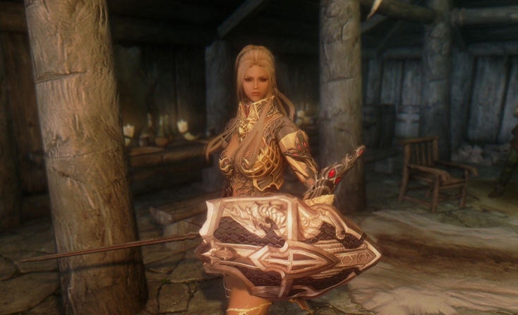 上古卷轴5独立御姐随从依兰莱尔斯MOD v2.8