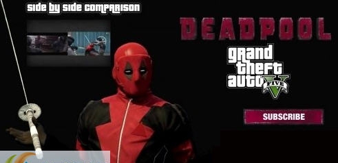 GTA5死侍刀MOD v2.5