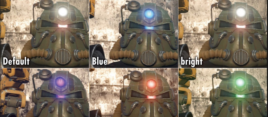 辐射4机动战士版动力甲头灯MOD v2.5