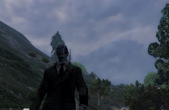 GTA5生化危机丧尸造型MOD v2.4