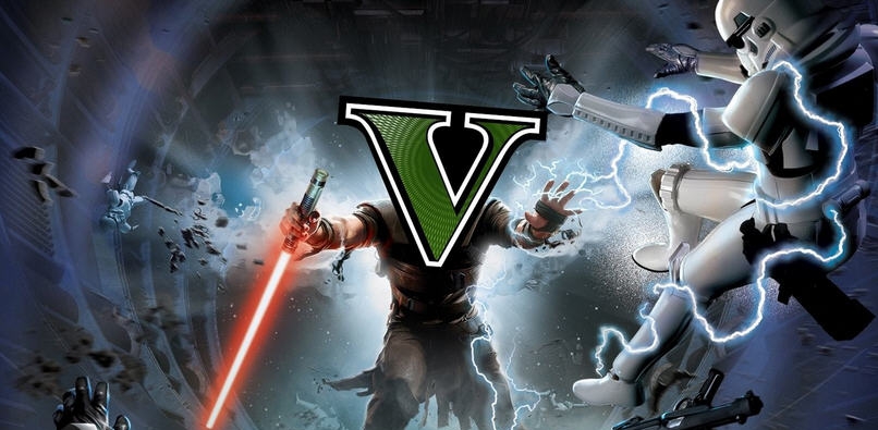 GTA5星球大战的原力觉醒功能MOD v2.5