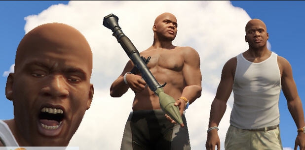 GTA5激秃猩猩队长富兰克林MOD v2.5