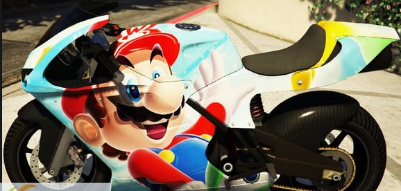 GTA5超级玛丽索尼克主题摩托车合集MOD v2.5