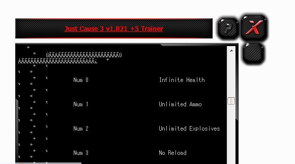 正当防卫3五项修改器 v3.4