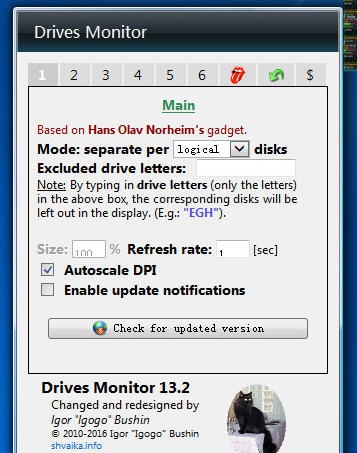 Drives Monitor(硬盘监视工具) v16.12
