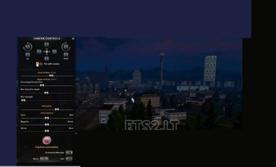 欧洲卡车模拟2镜头拓展MOD v2.6