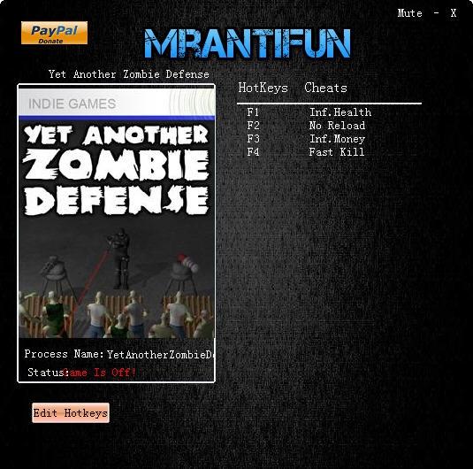 又一个僵尸塔防四项修改器 v3.7