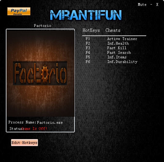 异星工厂五项修改器 v0.16.57