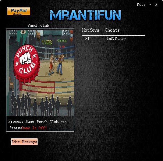 拳击俱乐部金钱修改器 v2.6