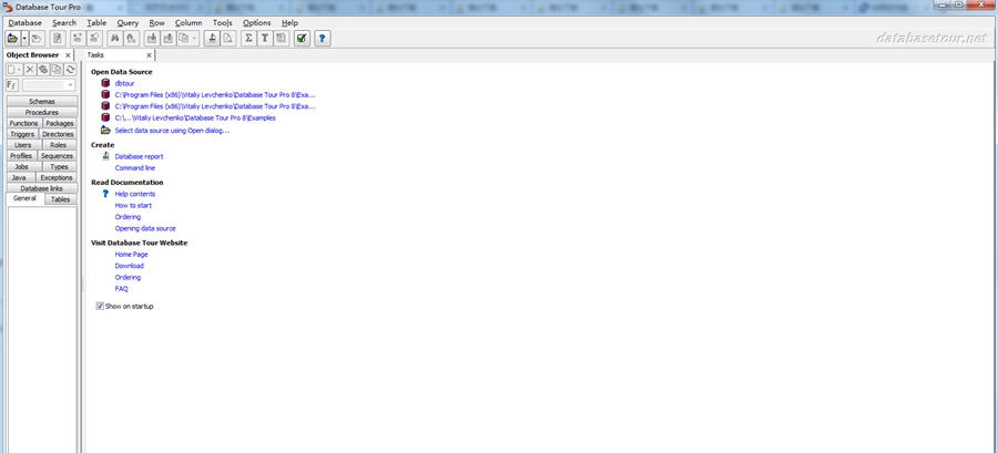 Database Tour v9.5.2.82