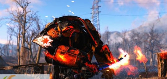 辐射4动力甲液汰烙火焰材质mod v2.3