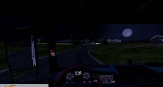 欧洲卡车模拟2最新灯光包MOD v2.5