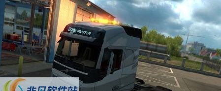 欧洲卡车模拟2全卡车警示灯MOD v2.8