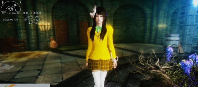 上古卷轴5彩南高中校服mod v2.4