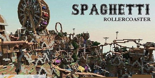 我的世界转盘游乐园建筑地图存档 v2.4