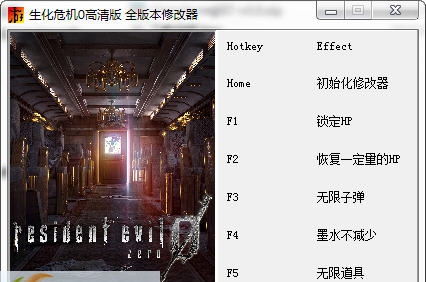 生化危机0五项修改器 濡ゅ倹蓱缁旂笨1.3