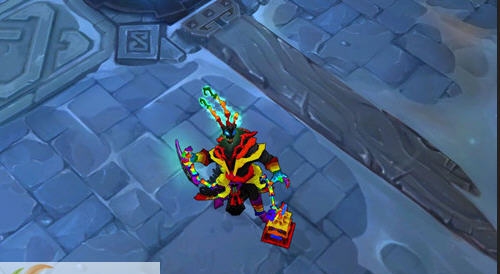 LOL魂锁典狱长彩虹特效锤石自制皮肤 v2.4