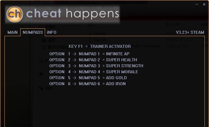 极乐世界的征服3六项修改器 v3.4