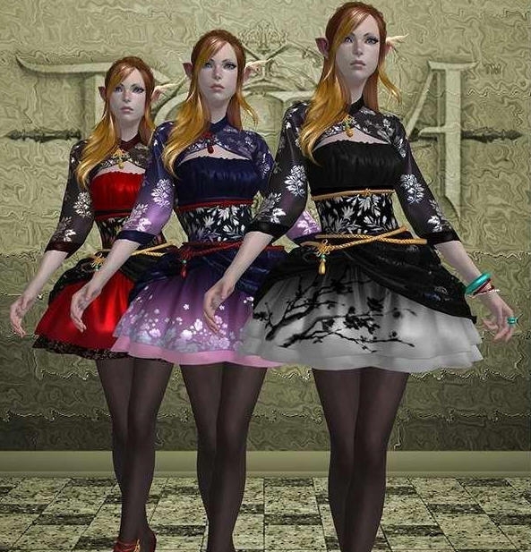 上古卷轴5天际teraonline服装MOD v2.4