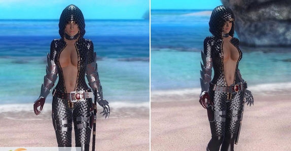 死或生5霞刺客仿金属套装MOD v2.6