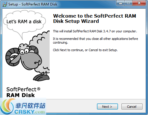 SoftPerfect RAM Disk v4.0.8