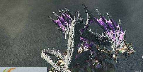 我的世界黑暗巨龙建筑存档 v1.7.16