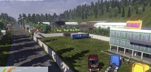 欧洲卡车模拟2新卡车商店外观MOD v2.3