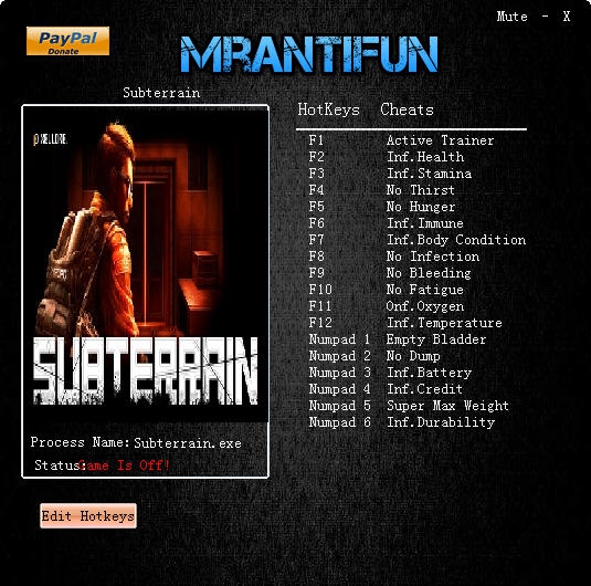 地下设施修改器 v2.5