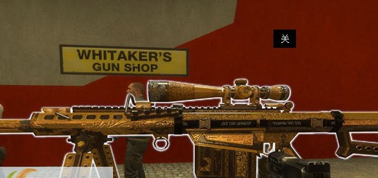 求生之路2黄金巴雷特狙击枪MOD v2.5