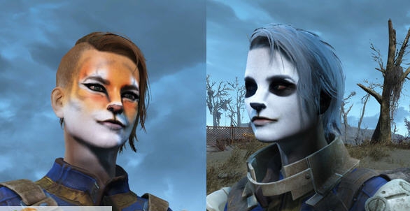辐射4动物脸涂装MOD v2.5