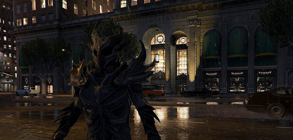 GTA5上古卷轴恶魔盔甲MOD v2.4