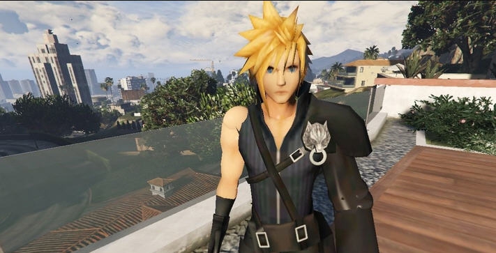 GTA5克劳德人物MOD v2.6