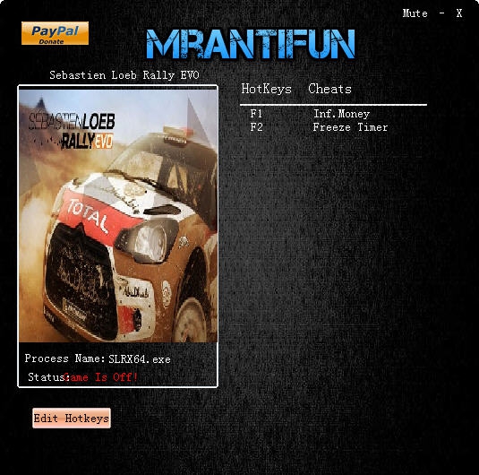 塞巴斯蒂安拉力赛两项修改器 v3.6