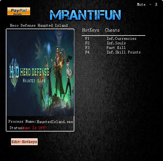 英雄防御之幽魂岛四项修改器 v3.5