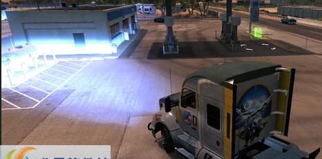 美国卡车模拟氙气灯光MOD v2.5