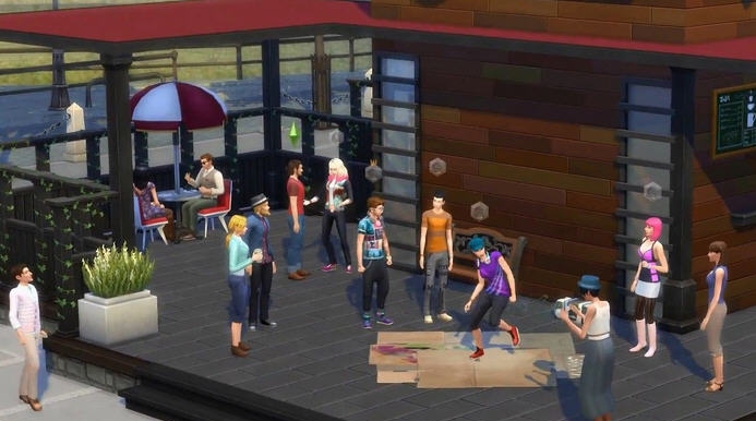 模拟人生4下沉客厅房屋MOD v2.5